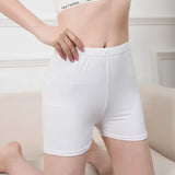 NDUCJSI Fashion Summer Casual Shorts Woman Stretch High Elastic Fitness Shorts Female White Green Sexy Short Candy Color