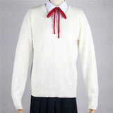 Japanese Style Students Girls Cardigans Sweater Sailor Moon Jk School Uniforms Cotton Symbol Embroidery Knitwear Autumn Winter