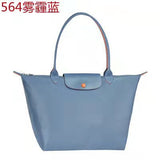 ZllKl  Longchamps Bag Classic Tote Bag Versatile Folding Bag Women's Handbag Long Handle Shoulder Bag Dumpling Bag Commuter Bag