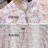ZllKl  60.00 Kg-175.00 kg plus Size Women's Clothing Retro Girl Split Floral Dress Fat Mm Summer New Tea Dress