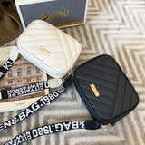 ZllKl  2022 New Fashion Rolling Camera Bag Rhombus Crossbody Bag Women's New Storage Bag One Shoulder Phone Bag Wholesale