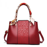 ZllKl  Red Wedding Bag Women's New High-Grade Mom Bag Chinese Style Bridal Bags Wedding Mother-in-Law Handbag
