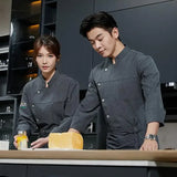 Chef Uniform Men Women Kitchen Cook Jacket Restaurant Bakery Waiter Clothes