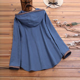 Plus Size Long Sleeved Hooded Top for Women Clothing 2023 Autumn Winter Korean Blouses Oversized T-shirt Tee Female Large Shirt