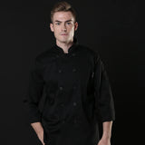 Chef Uniform for Men Women Professional Kitchen Cook Jacket Restaurant Waiter Coat