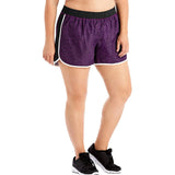 plus size Women's Yoga Trousers Elastic Shorts Plus Size Sports Running Breathable Shorts