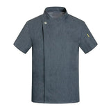 Chef Jacket Unisex Short/Long Sleeve Kitchen Cook Shirts Pastry Restaurant Waiter Uniform Top