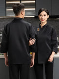 Quality Chef Jacket for Men Women Short Sleeve Cook Shirt Bakery Restaurant Waiter Uniform Catering Work Coat Kitchen Cook Tops