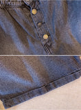 New  Ladies Summer Plus Size hot pants For Women Large Size Loose Black BluE Cotton Pocket Denim Shorts 3XL 4XL 5XL 6XL 7XL
